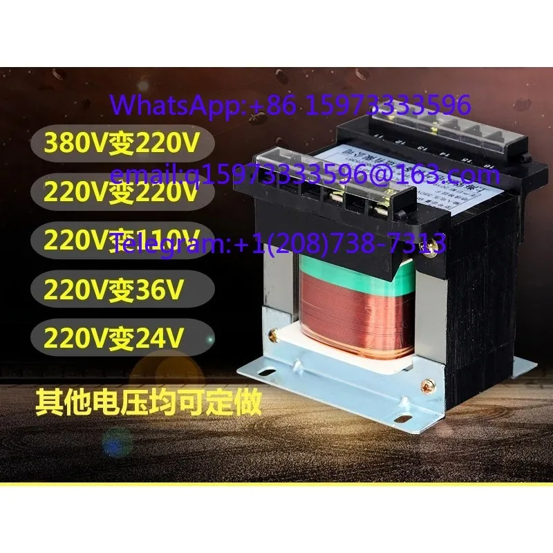 BK-1.5VA Single Phase 380V to 220V Copper Wire Transformer and Step Down Voltage Converter for Power Supply