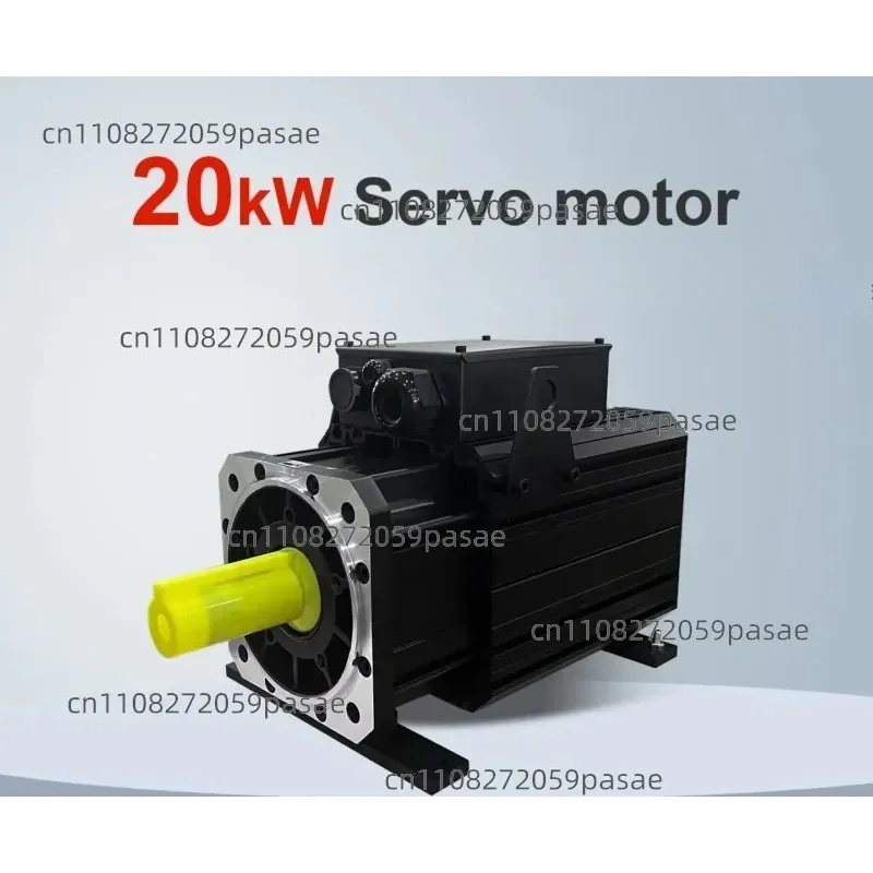 20 KW, 95.5 N·m, 2600 RPM, AC 380 V High-Speed Brushless Servo Motor, Permanent Magnet Synchronous Motor