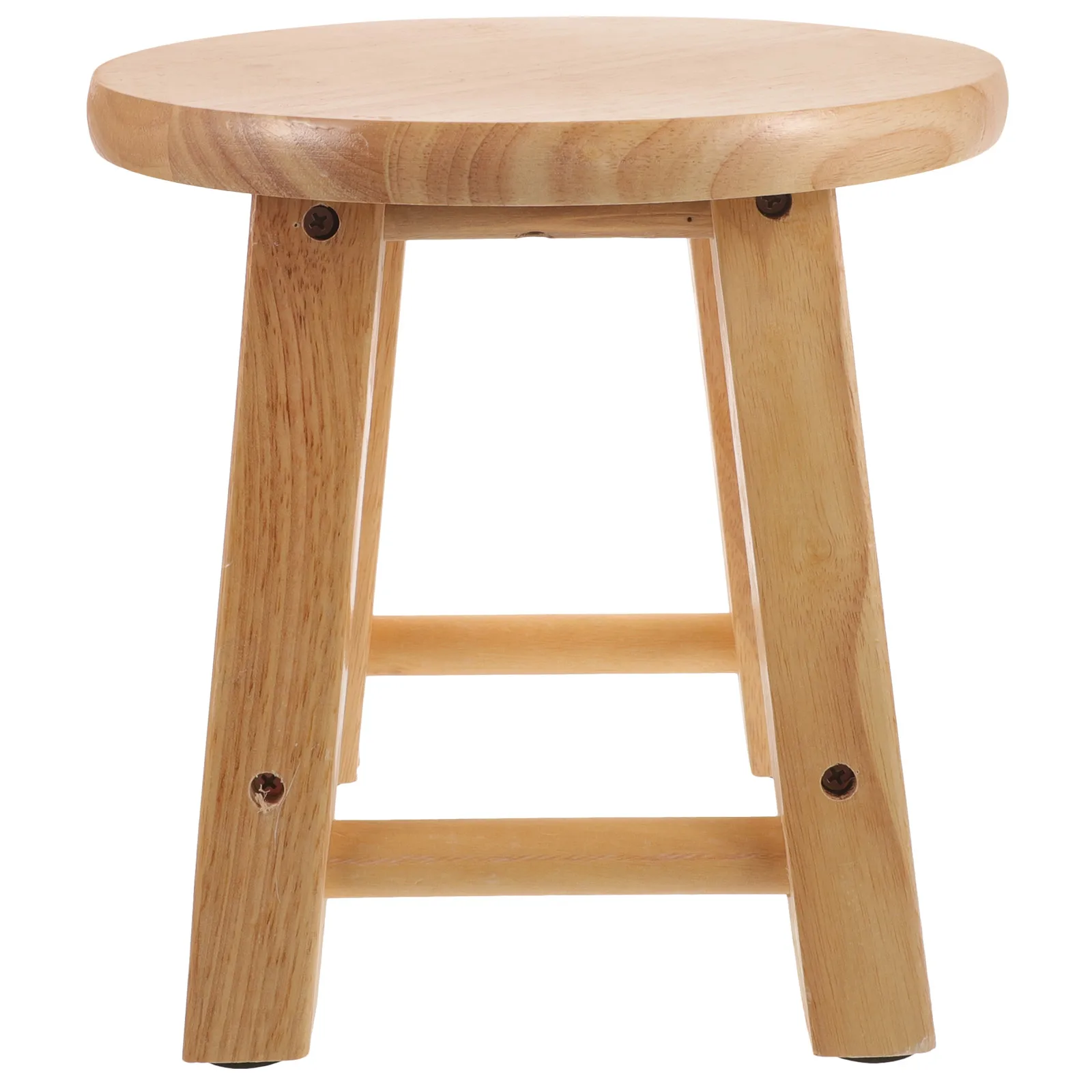 

Sturdy Wood Wooden Step Stool For Home Office Footrest Small Footstool With Rustic Look Bedroom Dorm Use Bathroom