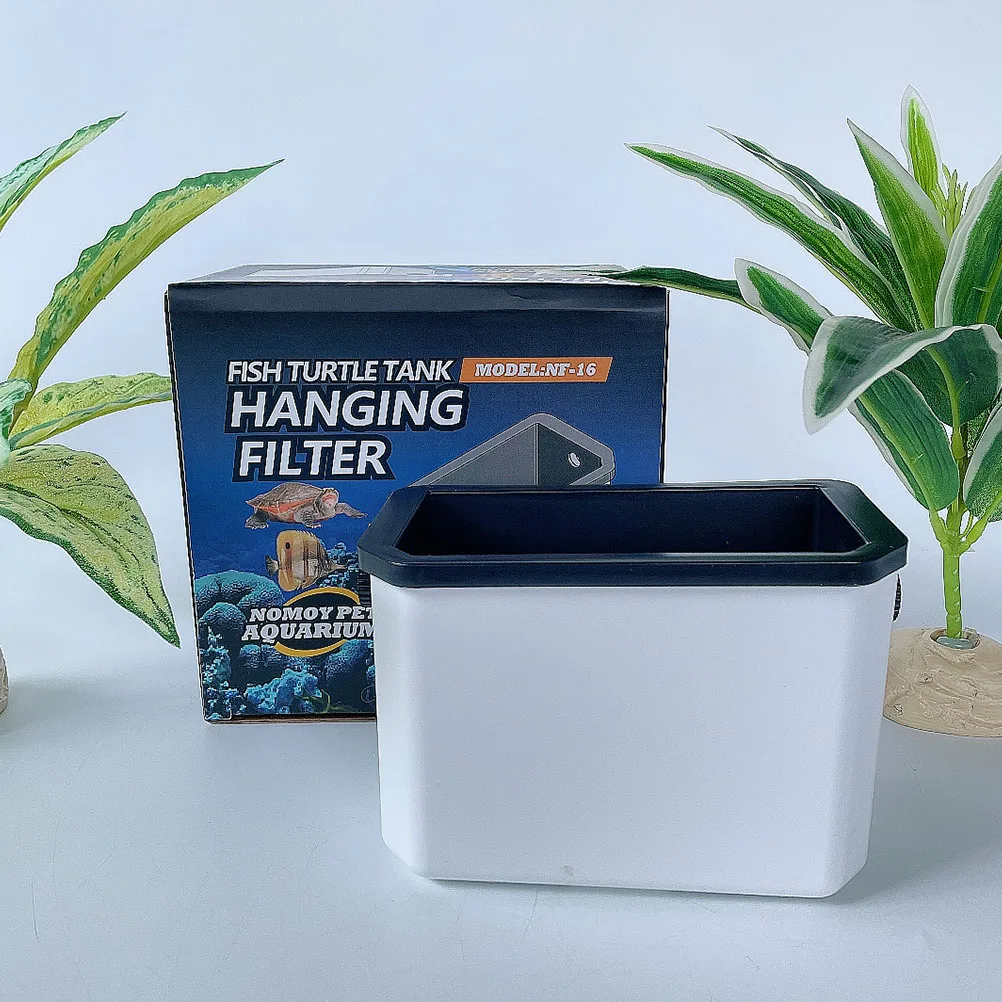 

Hanging Aquarium Equipment Fish Tank Ecological Cycle Multifunctional Filtration Box Large Water Storage Space Plastic Aquarium