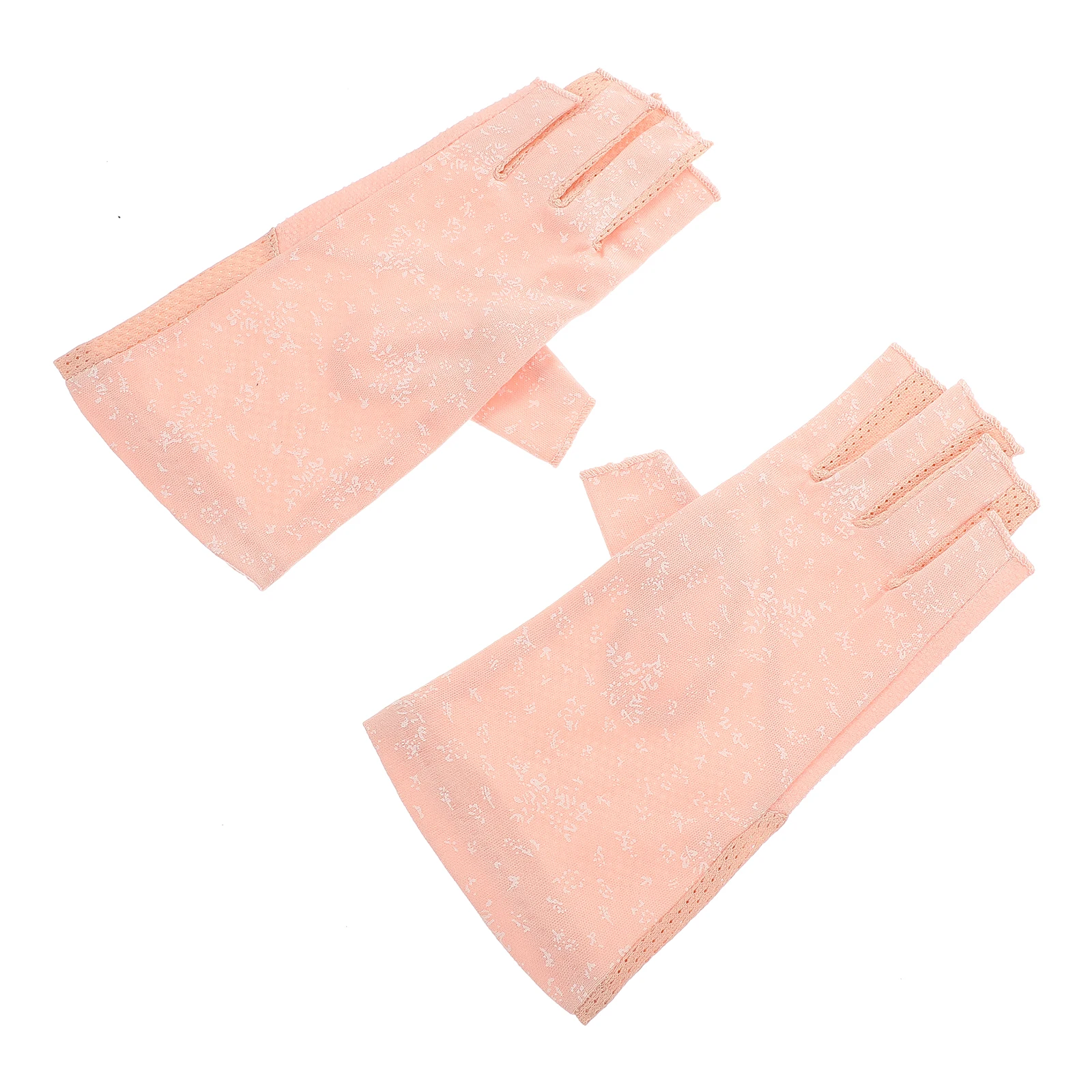 

UV Protection Gloves Women Half Finger Sun Shield H Protector Nail Phototherapy Moisturizing Gloves Anti UV H wear Summer