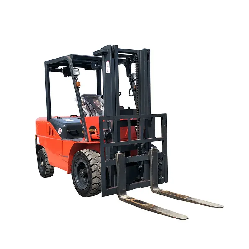 Manufacturer hot-selling, new diesel forklift 7.5 tons balanced off-road type 1-year warranty
