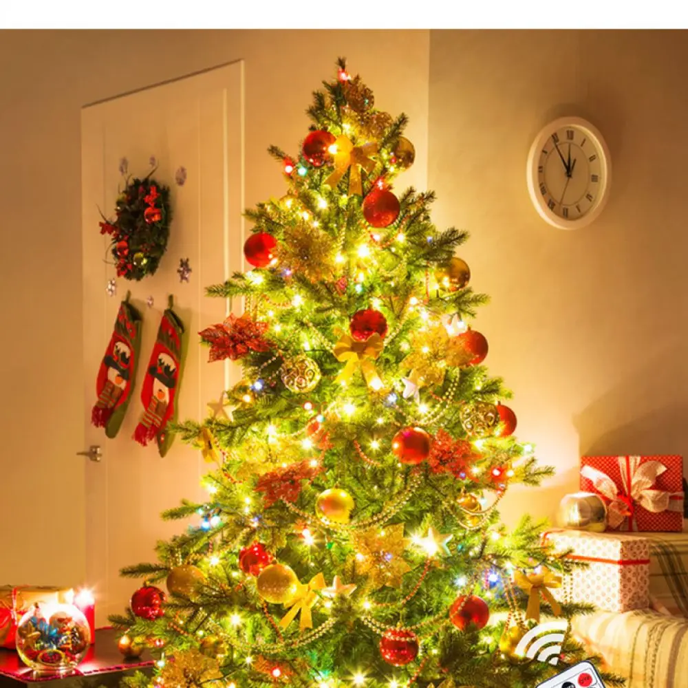 Remote Controlled Fairy LED String Light USB Operated Copper Wire Lamp For Festival Wedding Christmas Home Decorative