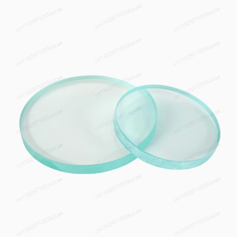 Tempered Borosilicate Glass Fire Mirror, High Temp Perspective Valve for Boiler Pipe Inspection