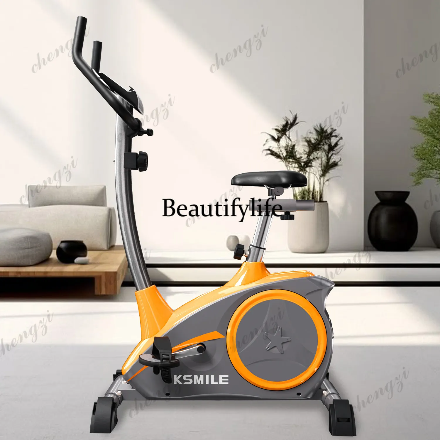 Exercise bike household small magnetic control silent bicycle indoor weight loss exercise bicycle equipment