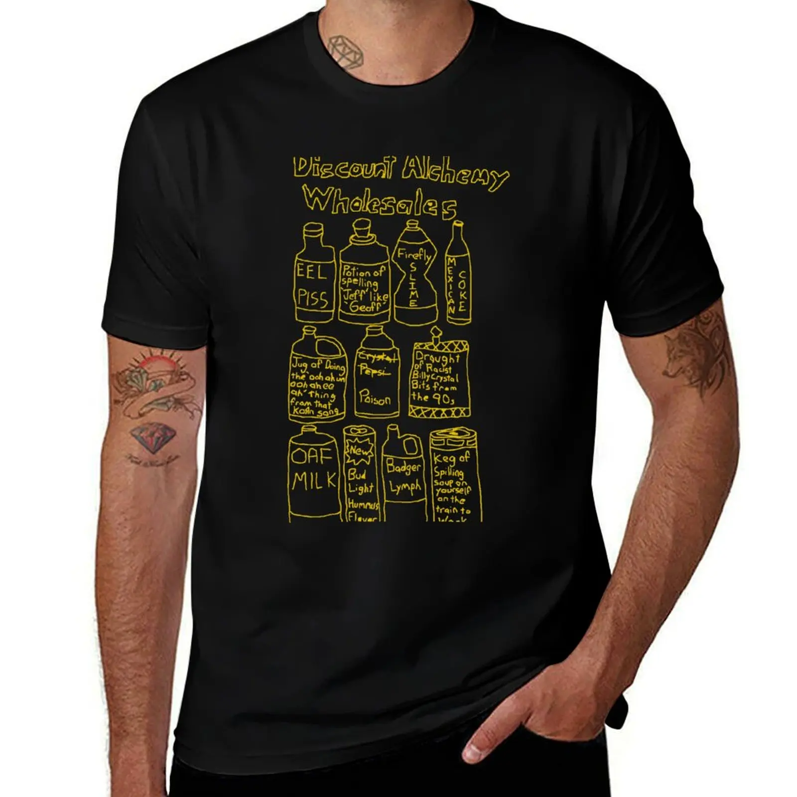 Discount Alchemy Wholesaler T-Shirt Large Size Casual Short Sleeve Top T-Shirt