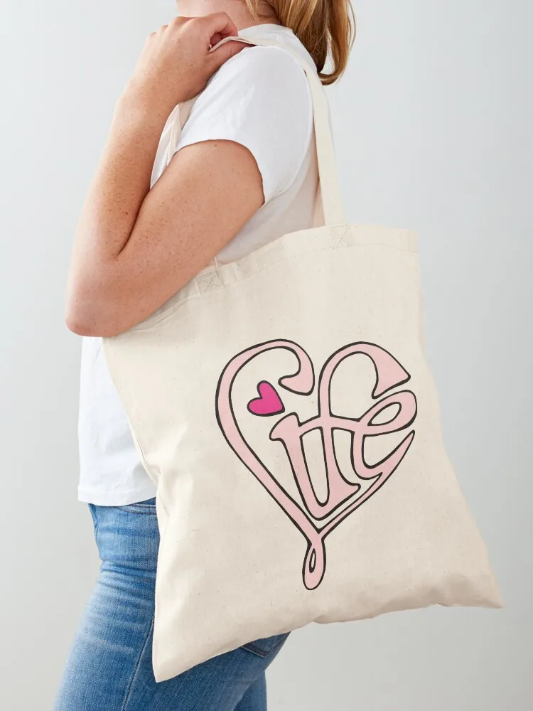 Life Tote Bag canvas tote tote bag women Shopping bags