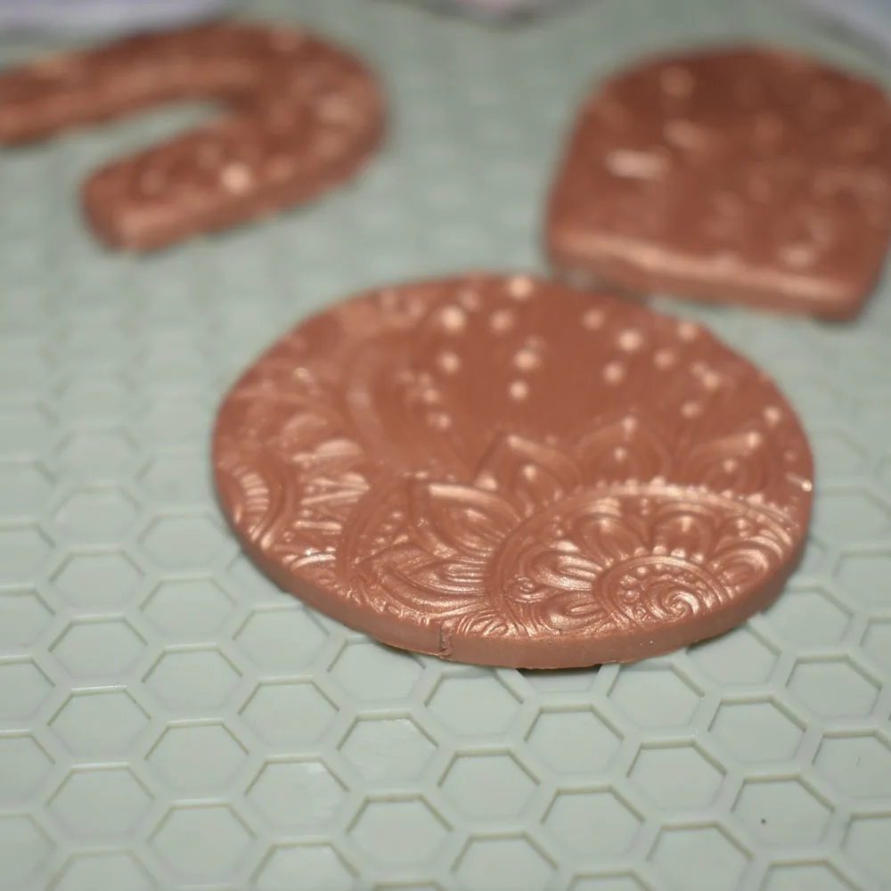 Tonpuppen-Weichknete: Textur-Prägeschablonen im Nationalstil – Xiangyun-Wellenmuster-Relief für handgemachte Druckprodukte – Detail 4
