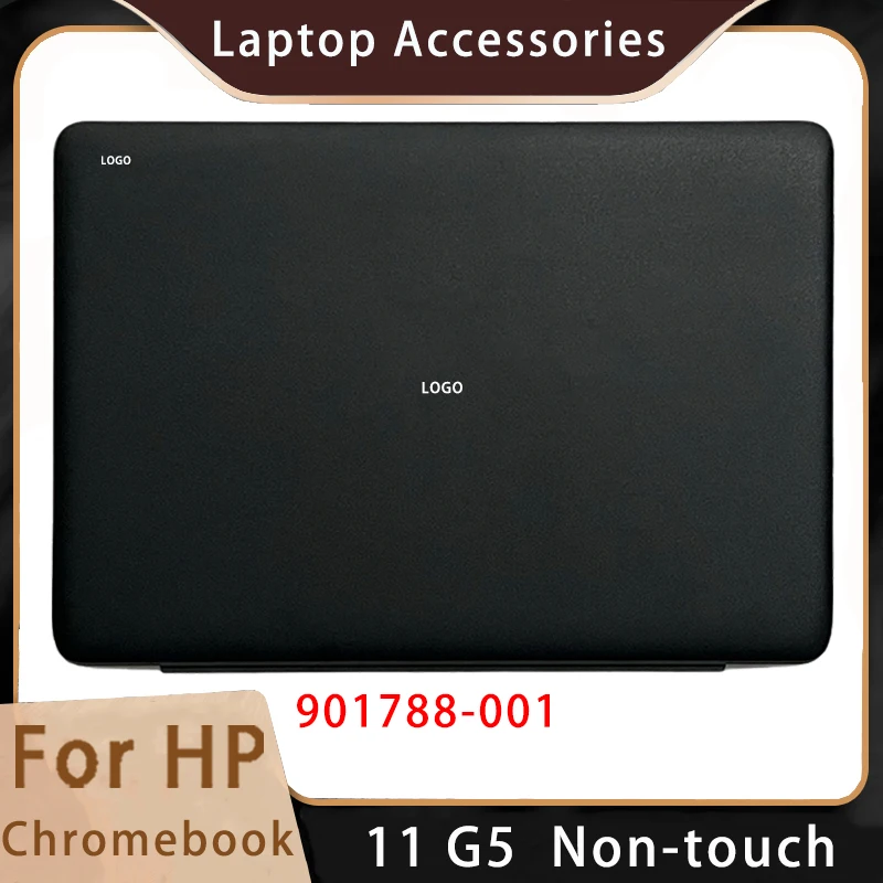 

New For HP Chromebook 11 G5 ;Replacemen Laptop Accessories Lcd Back Cover With LOGO Black A Cover 901788-001