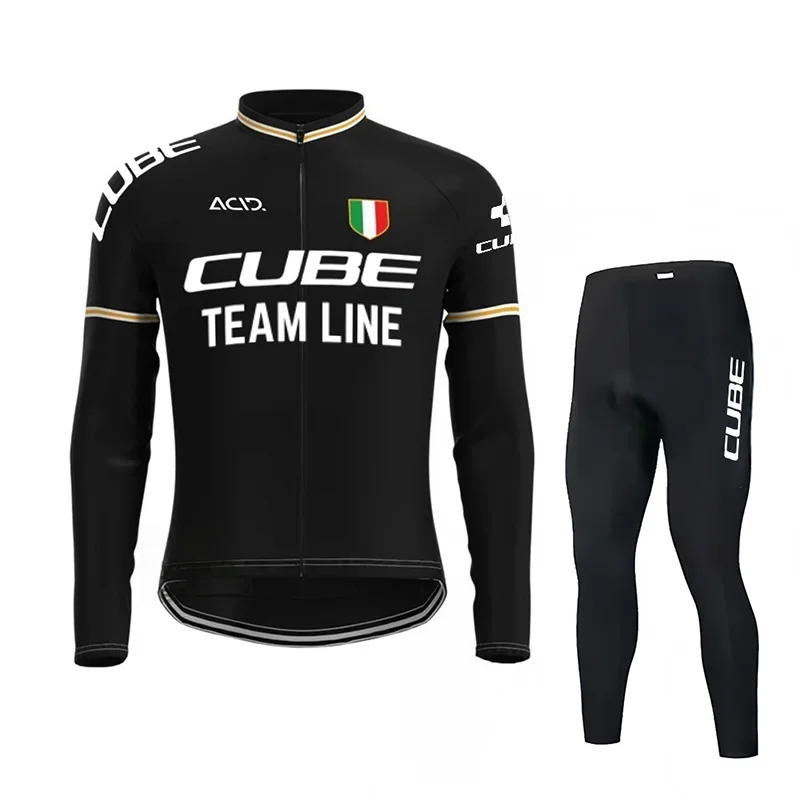 AliExpress FOXSASA 2026 Men's Fall Cube Cycling Jersey Ciclismo Mountain Bike Clothing Cycling Shirt Cycling Equipment