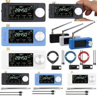 SI4732 0.5-108mhz Pocket Mini Radio 1.9inch IPS Screen Mini Radio LSB USB AM FM All Band Radio Receiver HF SW MW VHF Radio