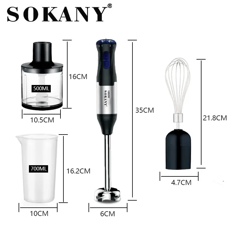 

Multi-functional Baby Food Hand Blender, Household, Cross-border, 110V, US, 220V, EU