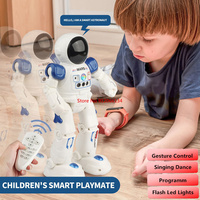 RC Smart Robot intelligent robot singing dancing programming gesture sensing 2.4G Control Robot  electric kid robot toy gifts