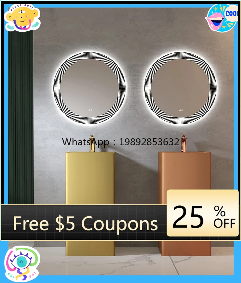 

AB stainless steel integrated floor column basin washbasin household washbasin