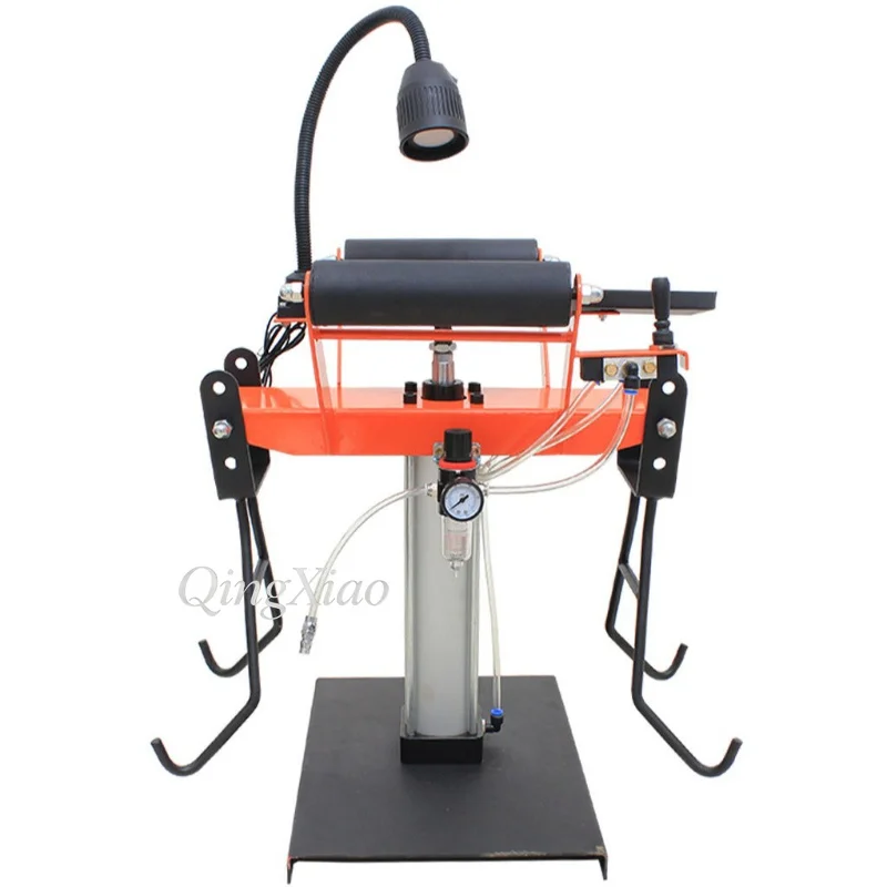 Vertical Pneumatic Tire Spreading Machine Compact Tire Repair Tool For Buffing And Patching Work Stable Efficient Convenient