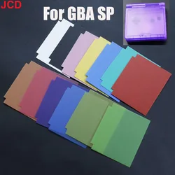 1pcs For GBA SP Transparent Hard Shell Decorative Sheet For Game Boy Advance SP Housing TPU Case Clear Crystal Protector Cover