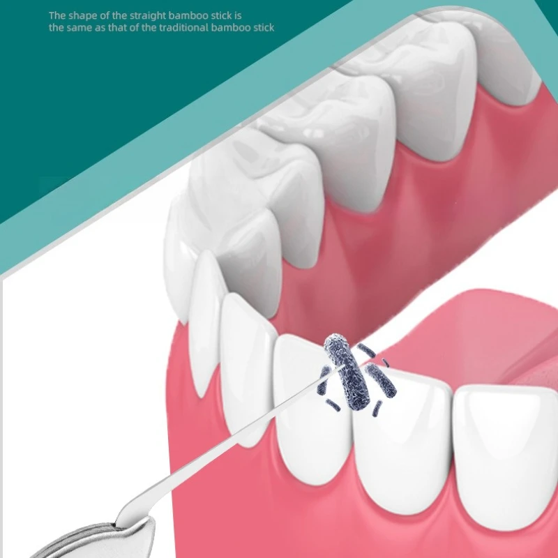 

Stainless Steel Toothpick Teeth Picking Color Portable Ultra-fine Anti Clogging Hook Crochet Hook Multifunctional Oral Hygiene