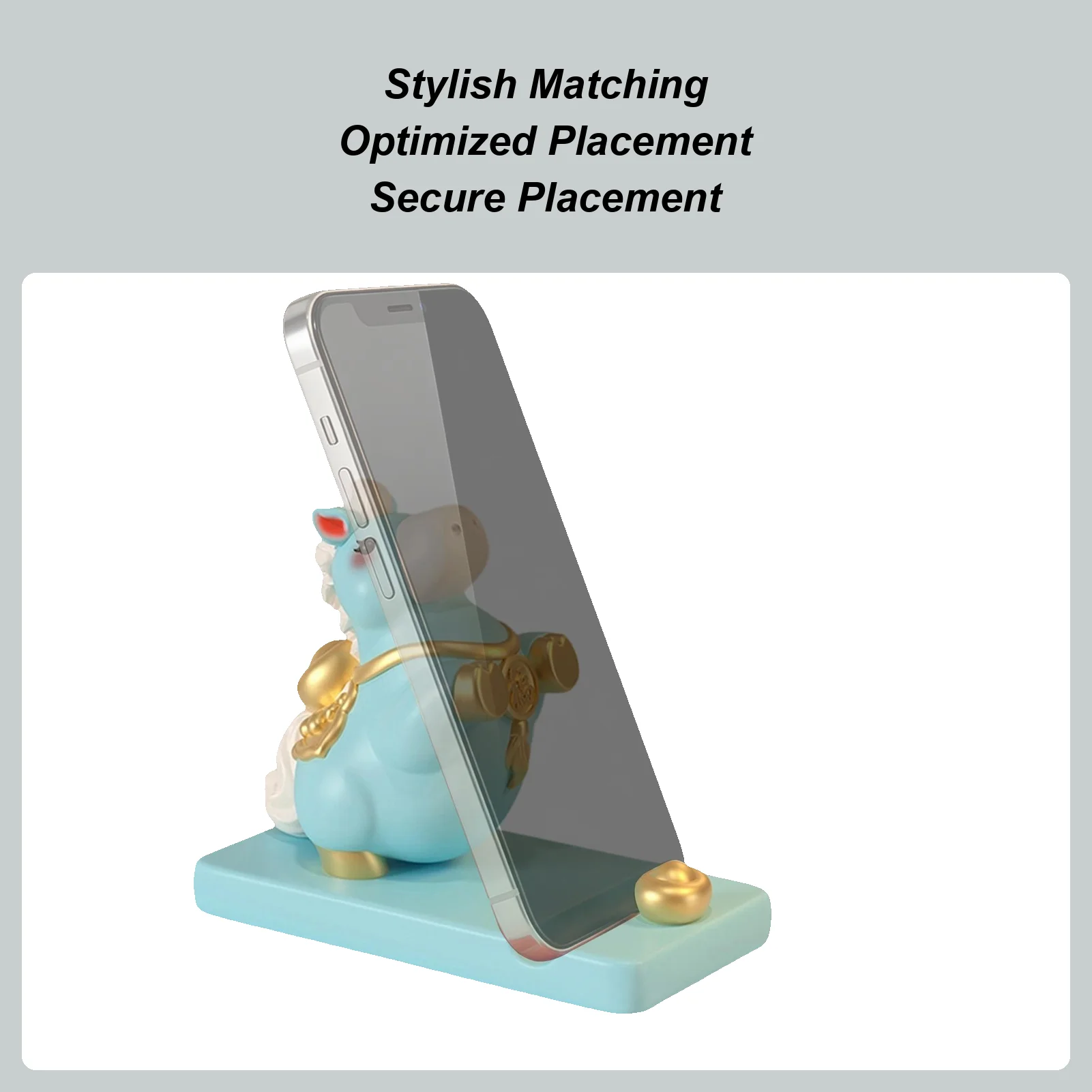 

Подставка для телефона для стола, дизайн лошади, крепление для мобильного телефона, орнамент, благословение богатства, милый держатель для телефона для девочек-подростков, детей, женщин, дома