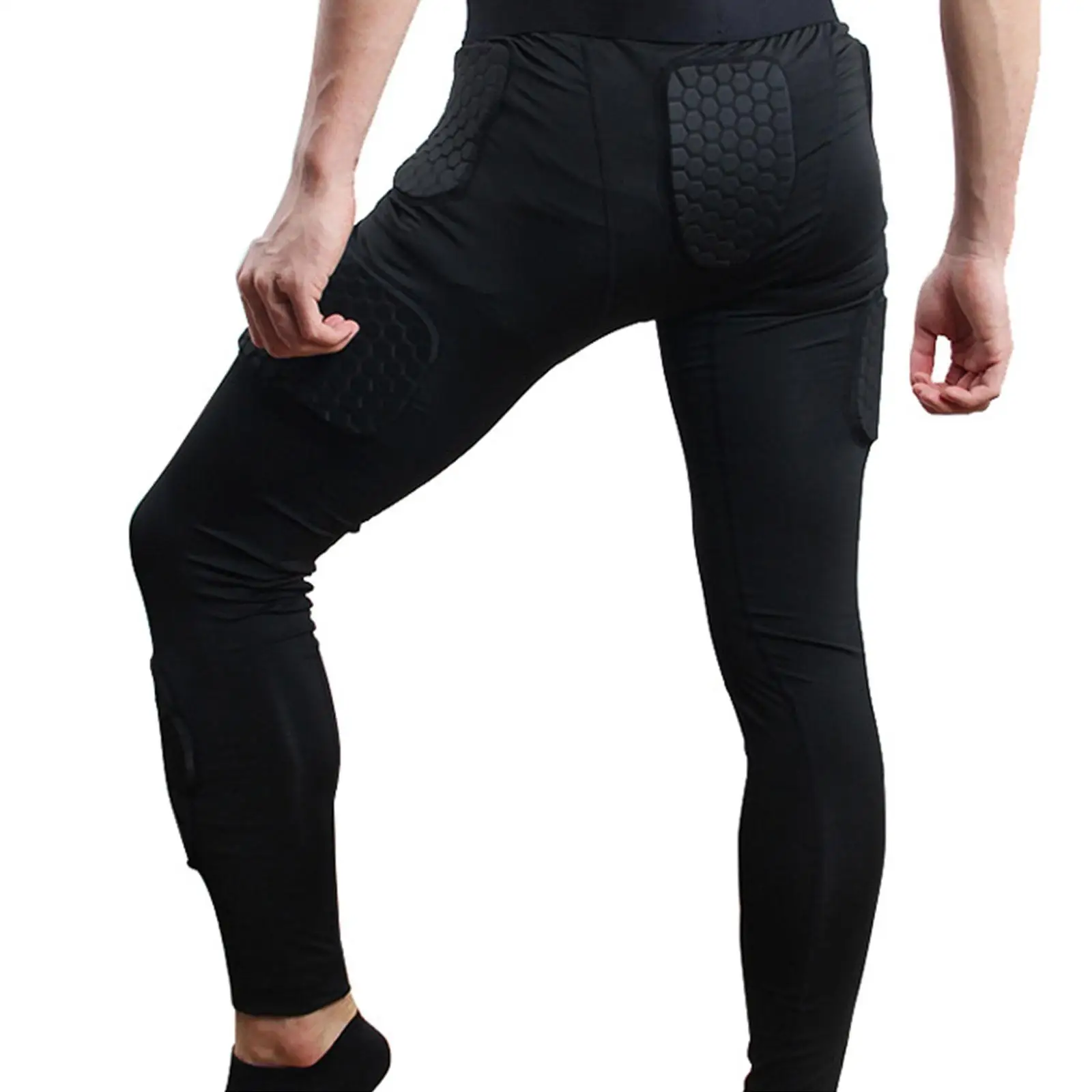 Professional Goalkeeper Pants Thickened EVA Protective Gear All Season Soccer Goalie Impact Resistant Long Trousers for Sports