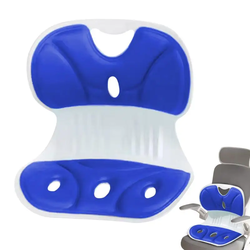 Posture Corrector for Chair Relief Back Cushion Offices Chair Lumbar Support Professional Washable Ergonomic Back Support Pillow