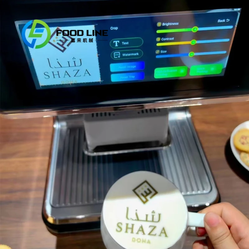 Customize Smart Coffee Latte Art Printer For Cafes High-Speed Edible Ink Printing