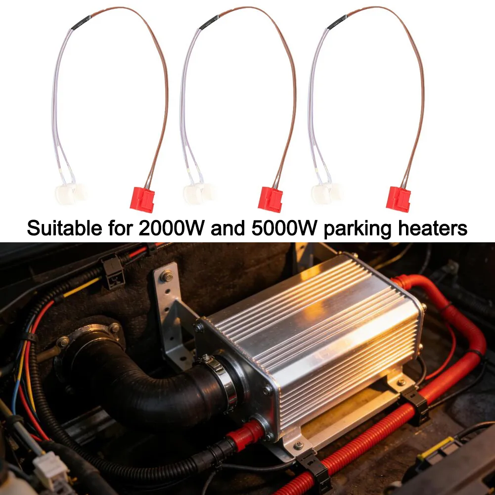 

Комплект из 3 датчиков температуры с проводкой и адаптером для автономных отопителей 2000W и 5000W, керамический резистор, детали для сигнализации