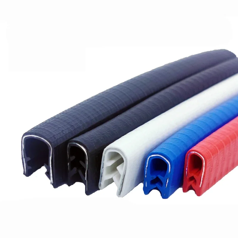 

Car door trim anti-collision protection universal U-shaped door edge protection rubber strip decorative strip 1M