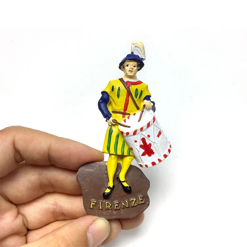 

Creative Magnetic Fridge Magnet by Italian Florentine Painter3dTravel souvenirs and home decorations