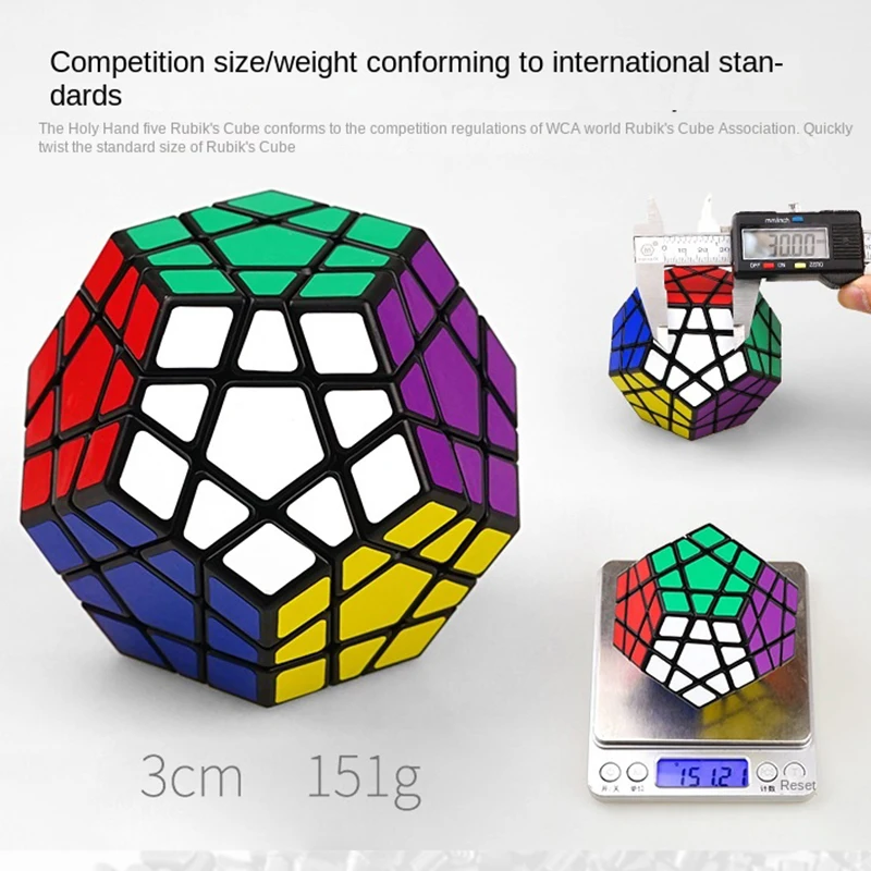 Shengshou 3x3x3 Megaminx Magic Cube Sengso Magnet professione Puzzle giocattoli Fidget per bambini di alta qualità