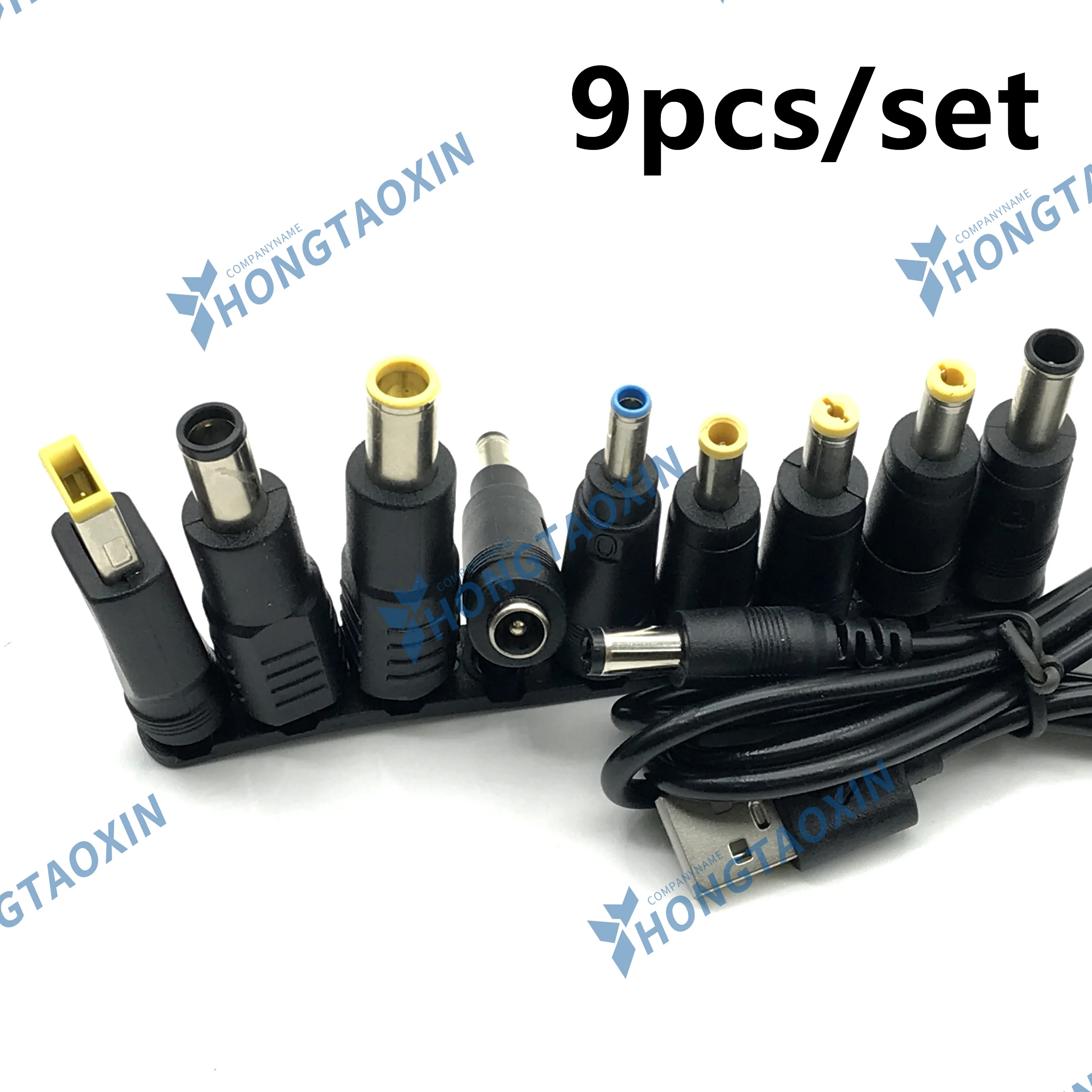 Universal DC AC Power Adapter Tips Connector Kits for Lenovo Thinkpad Laptop Power Supply 5.5mmx2.5mm Plug Jack Sets 5.5*2.1mm