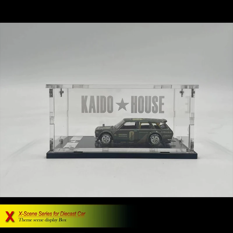 ボブアクリル 1/64 モデルカーディスプレイケース MiniGT KaidoHouse