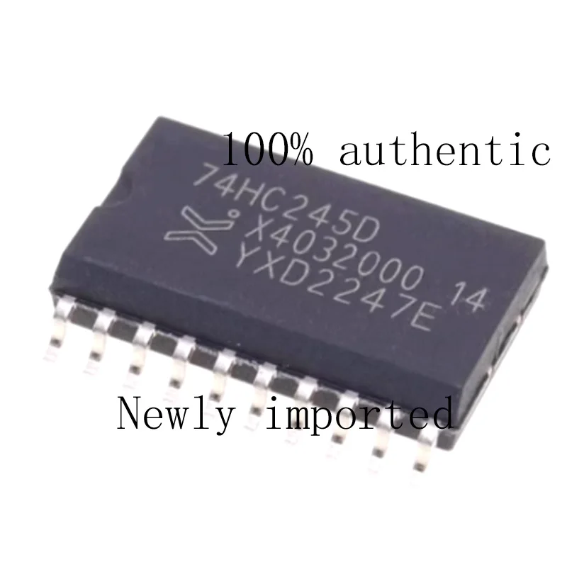

10PCS Brand New Original 74HC245D,653 Eight bus transceiver with tri state output SOIC-20 74HC245D