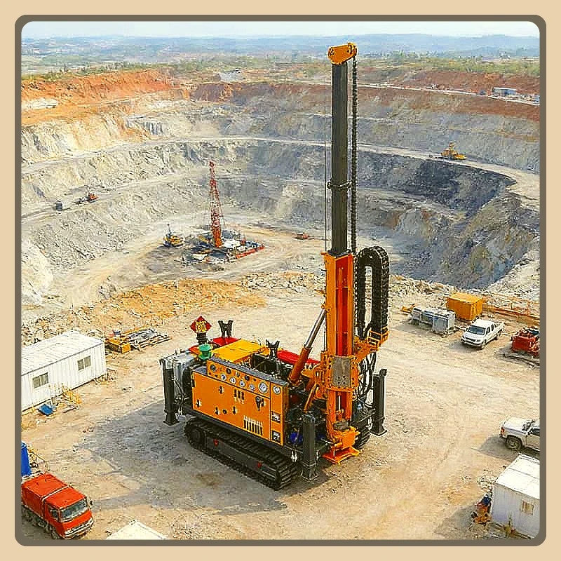 Full Hydraulic Underground Core Drilling Rig Hydraulic Power Head Tunnel Boring Geological Survey Deep Exploration Customized