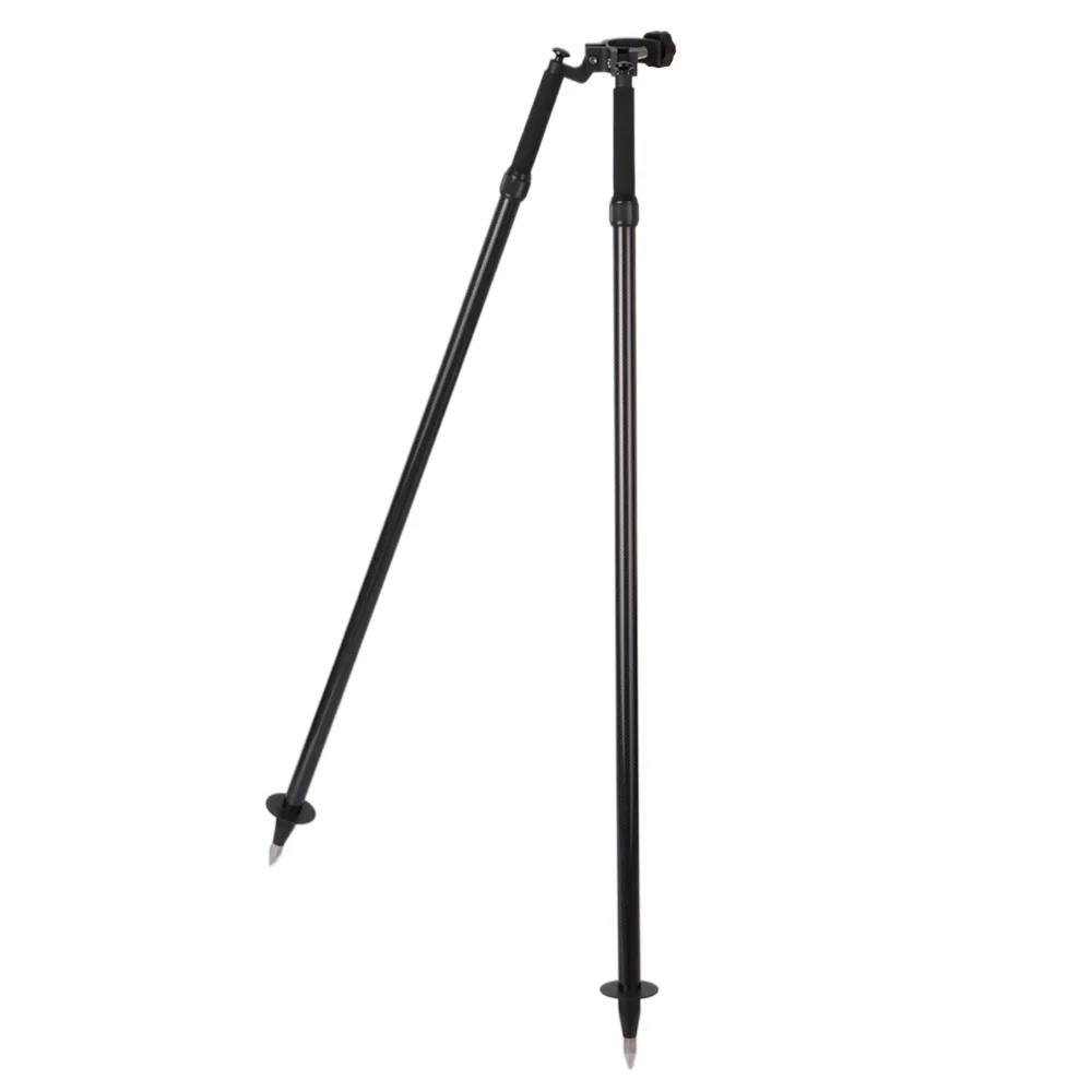 Thumb Release Carbon Fiber Pole Bipod, Pole Saver Bipod For Surveyor  CLS22C