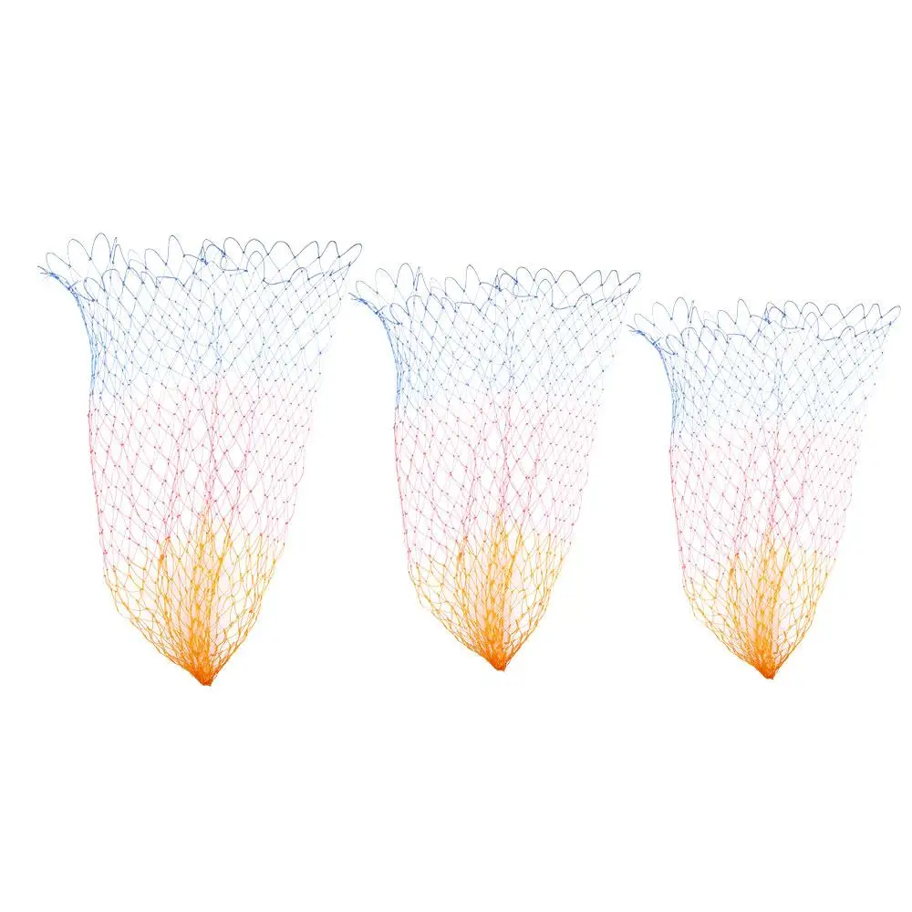 for Fishing Products Hole Folding Dip Net Depth Rhombus Mesh Collapsible Nylon Fishing Nets