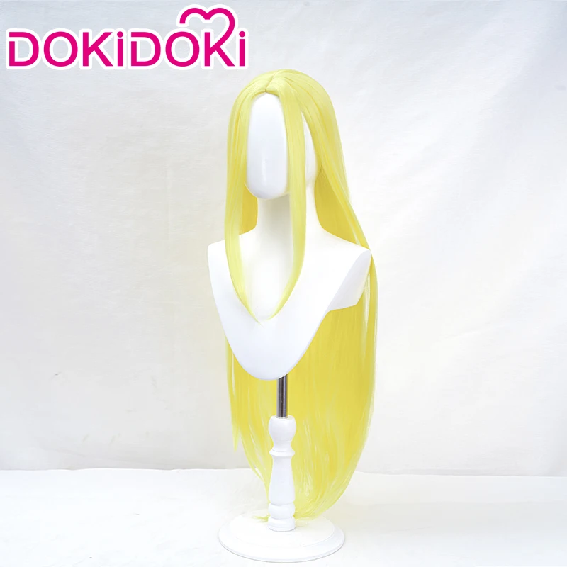 IN STOCK  Angewomon Wig Anime Cosplay DokiDoki Yellow Long Hair Synthetic Hair Yagami Hikari Angewomon Cosplay Wig