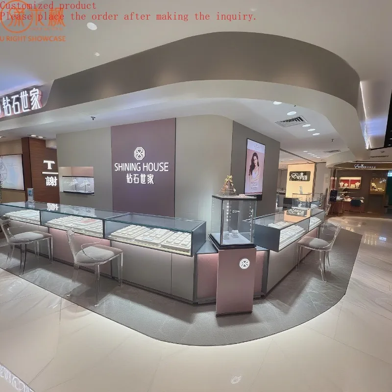 

Custom.Custom High-Quality Jewelry Display Cabinets and Racks for Mall Retail Kiosks - Direct Manufacturer/Supplier