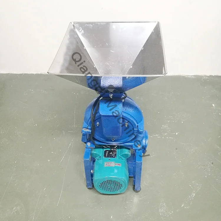 ماكينة طحن الدقيق الكهربائية الصغيرة والحبوب الجافة والذرة والفلفل وحبوب الصويا #4