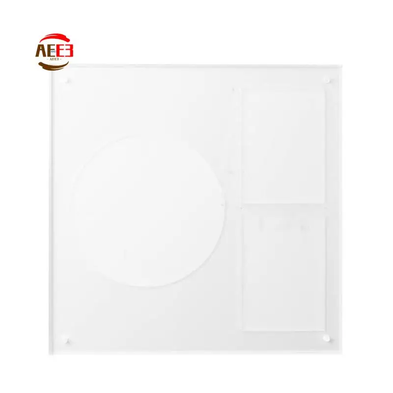 AEE3-포토카드 및 CD 홀더 스탠드, 아크릴 스탠딩 디스플레이, 카드 케어스 울트라 클리어 트레이딩 케이스 포토카드 보호대