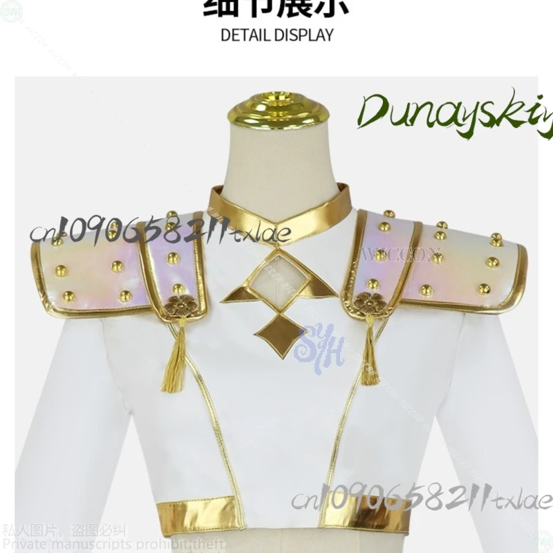 Shop1104340175 متجر زوي كوسبروف كوريا أيدول هنتركس الذهبي المرحلة شيطان اللعب جيراي كي الأبيض مثير أحذية صغيرة الباروكات هالوين