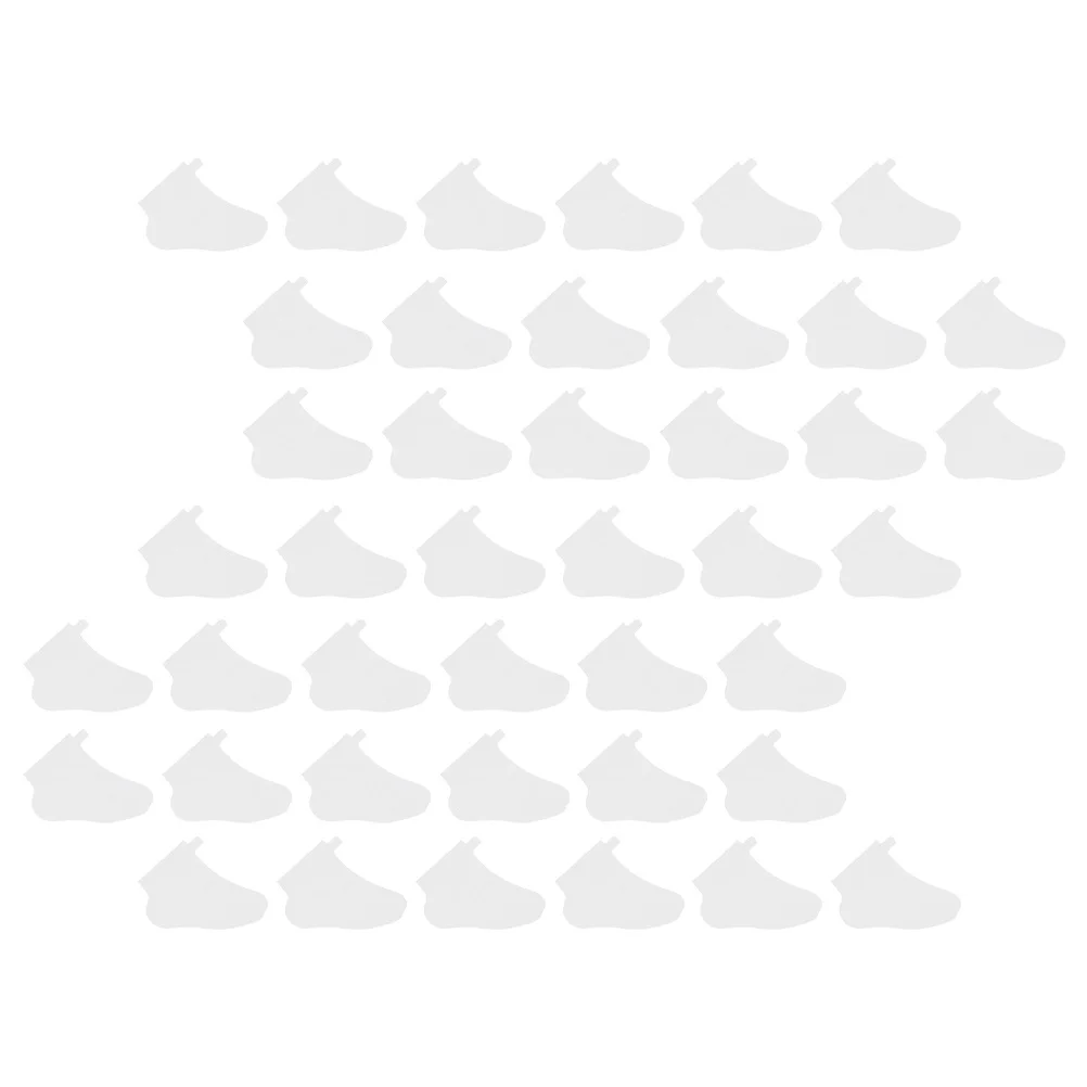 100 قطعة أغطية القدم شفافة ترطيب الحذاء المناسب غطاء للعناية بالبشرة الجافة المتشققة قابلة لإعادة الاستخدام القدم تمرغ قناع مجموعة غطاء #4