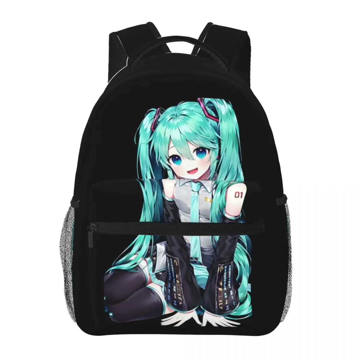 

Hatsune-Miku Backpack for Men Women Fashion Student Business Daypack College Shoulder Bag 16in