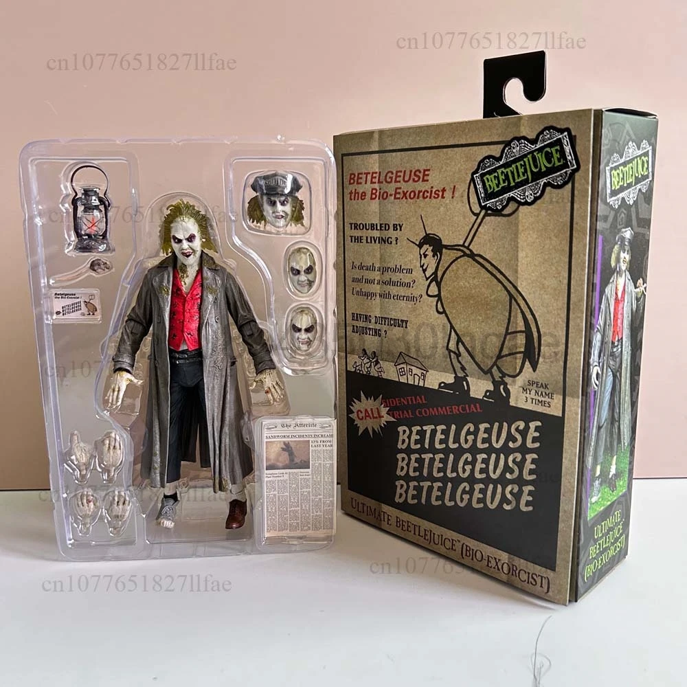 NECA Figura Betelgeuse the Bio Exorcist Ultimate Action Figure Modello Giocattoli da collezione Decorazione della stanza mobile