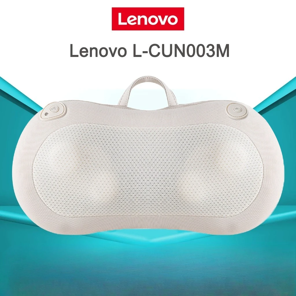 

Lenovo Multifunctional Massage Pillow Car Home Cervical Heating Shiatsu Massage Neck Back Waist Body Electric Massage Cushion