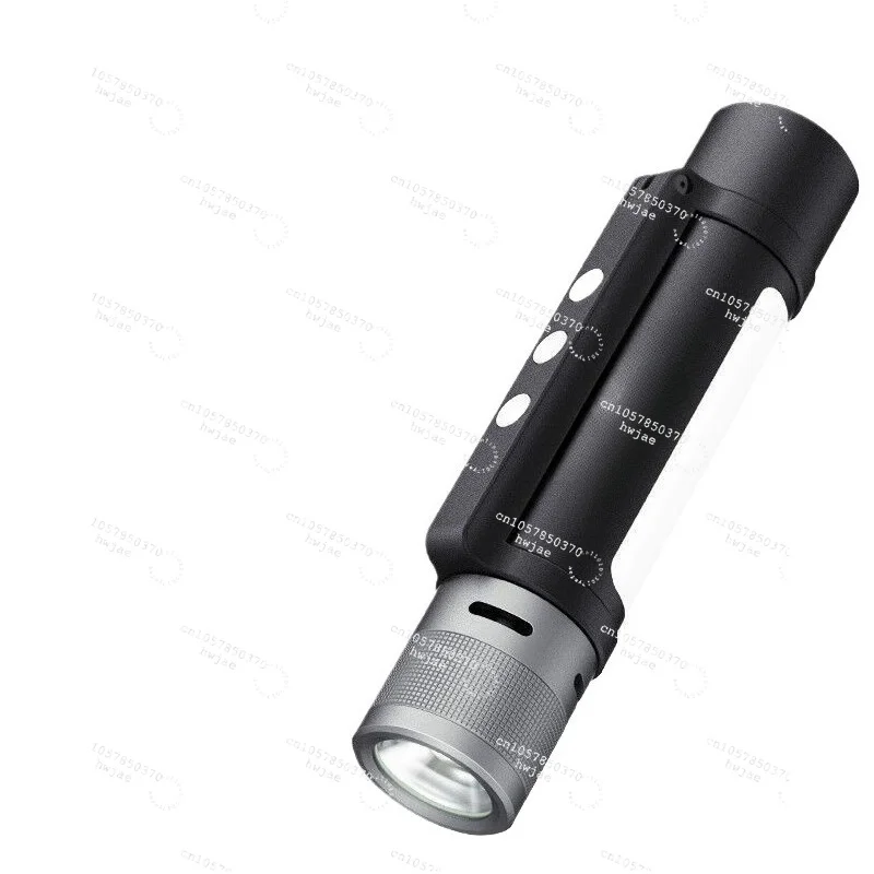 Portable 6 in 1 Music Flashlight Outdoor  IPX4 Waterproof Speaker Emergency Powerbank Rechargeable