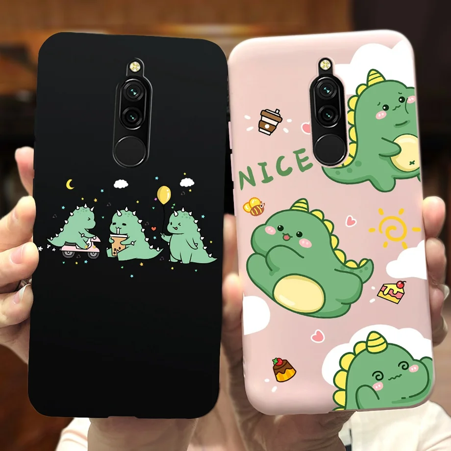 Case For Redmi 8 Case Redmi8 6.22 inch Silicone Soft Cover For Xiaomi Redmi 8 Case TPU Bumper  Coque