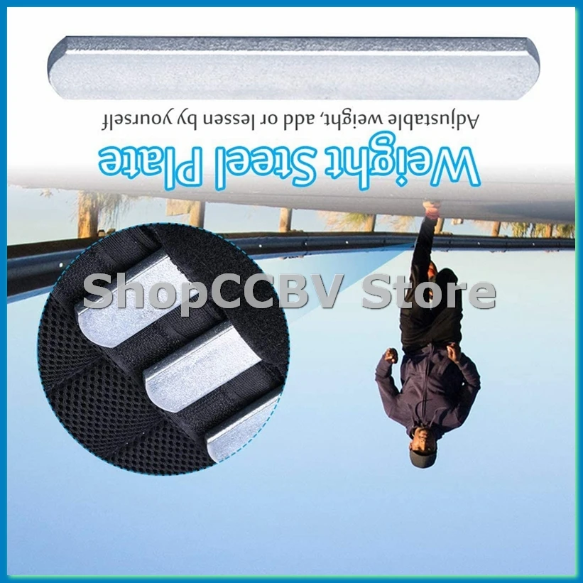 

8Pcs Weight Steel Plate Load-Bearing Training Accessories for Weighted Vest Ankle Leg Sport Strength Fitness Equipment-ANKL
