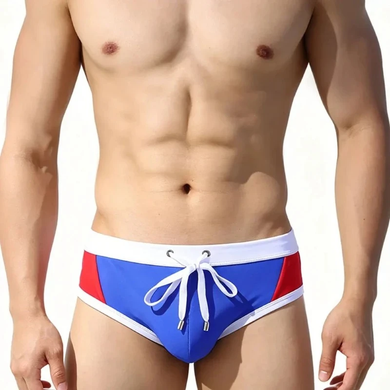 Sexy Push Up Pouch Swimwear Men Swimming Briefs Low Waist Bikini Swimsuit Man Slip Men's Beach Swim Trunks Bathing Suit Panties