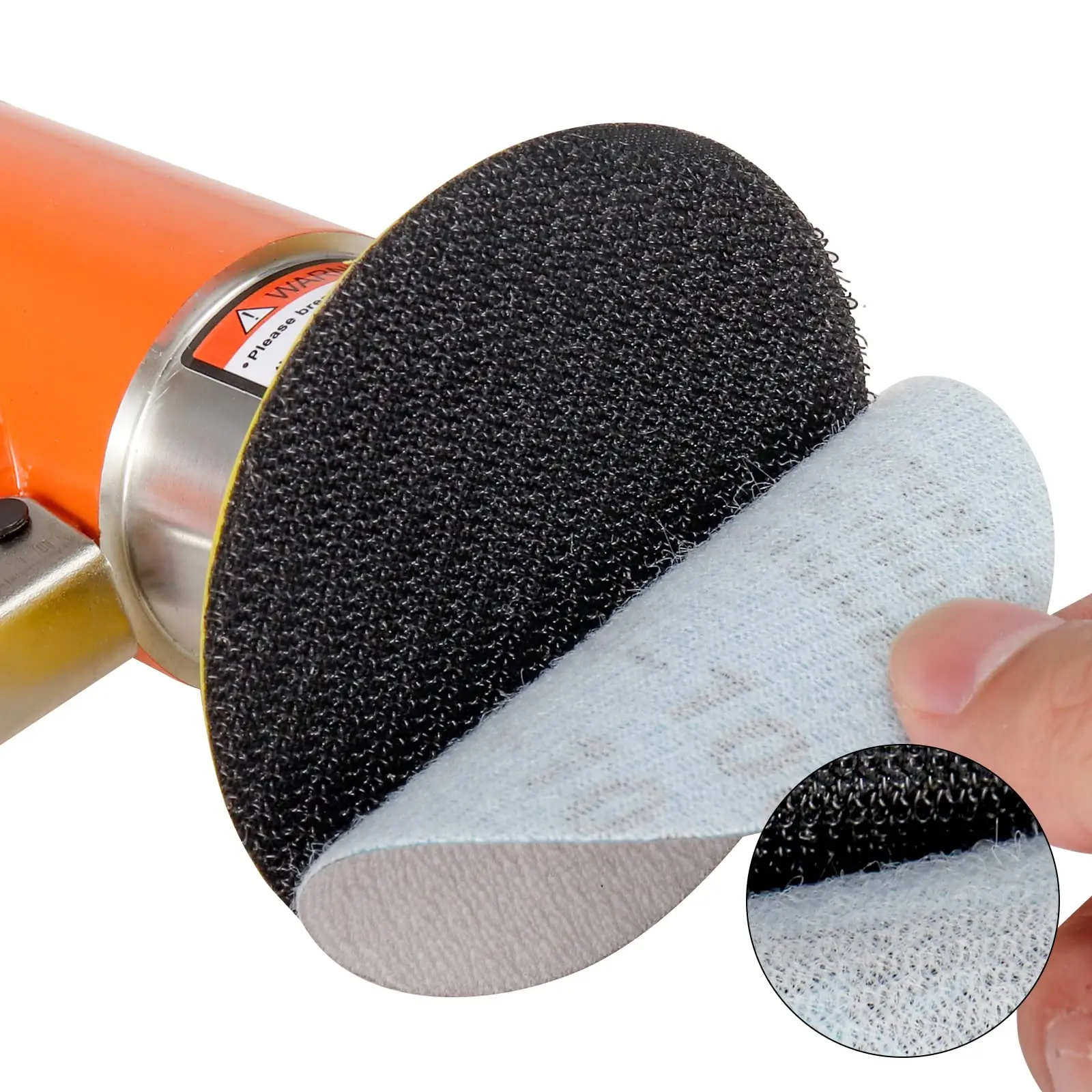 Kit de papel de lija de gancho y bucle Premium, papel de lija para lijadora, amoladora, accesorio de taladro, herramientas rotativas de madera, 3 pulgadas, 100 piezas, 80-1000