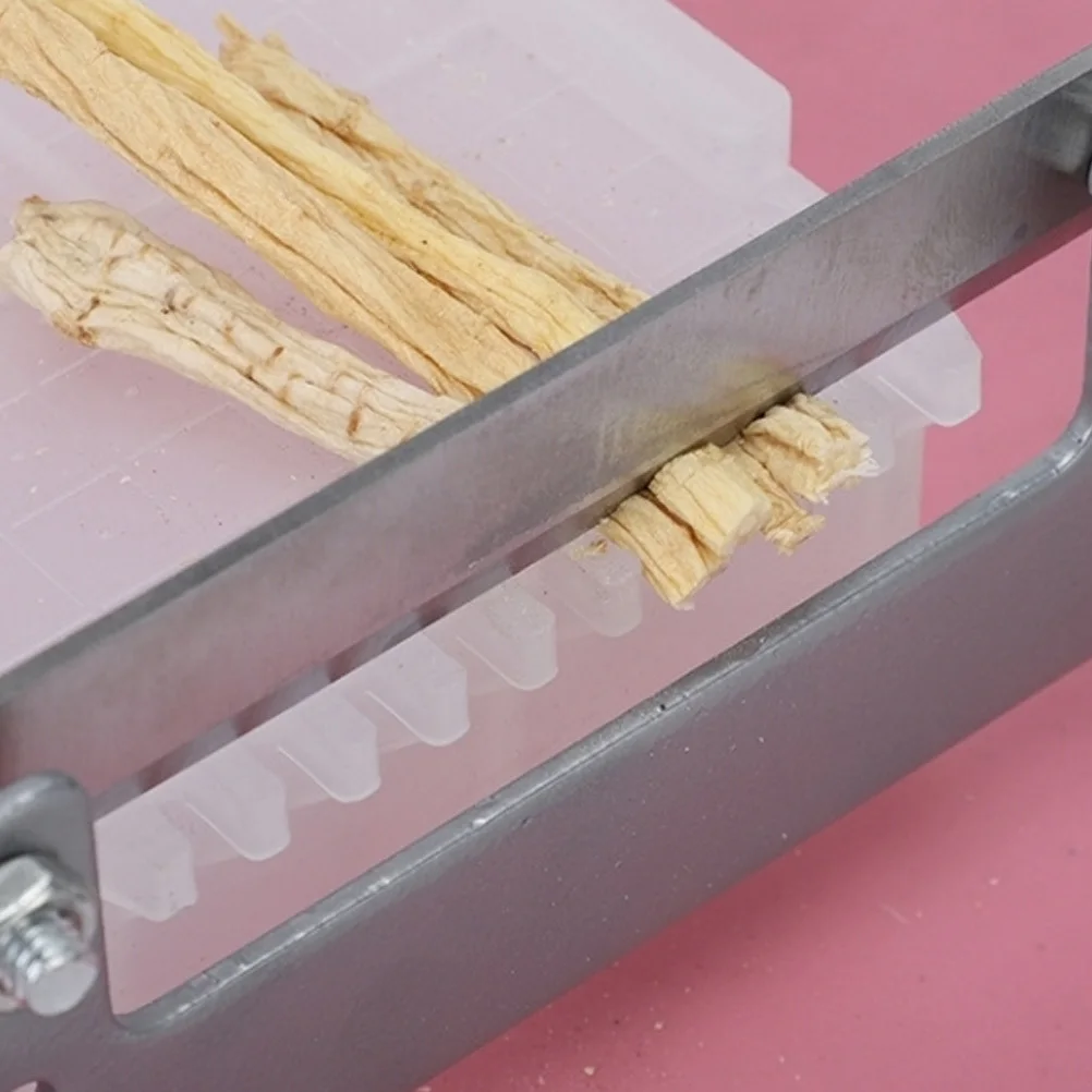 

1pc Manual Rice Cake Slicer Stainless Steel Detachable Food Slicer Machine For Lamb Beef Vegetables Fruits Nougat Gelatin Cake